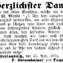 1876-11-10 Kl Brand Gaisenhainer